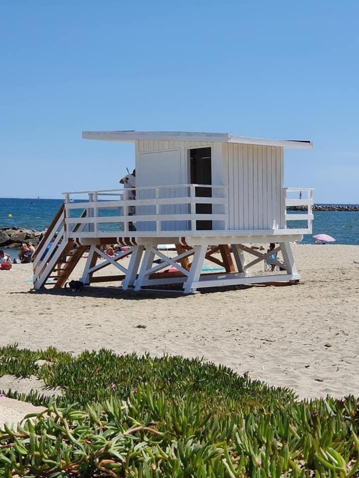 Appartement 7 Personnes Face Mer 7Blion37 Le Barcares Bagian luar foto
